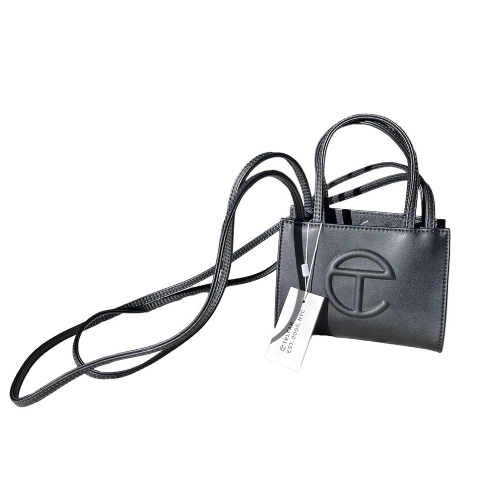 Telfar | NWT small black shopping bag mini purse - Picture 3 of 14